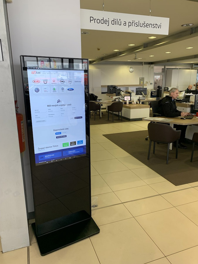 Realizace Digitální panely CZ – tukas auto 06