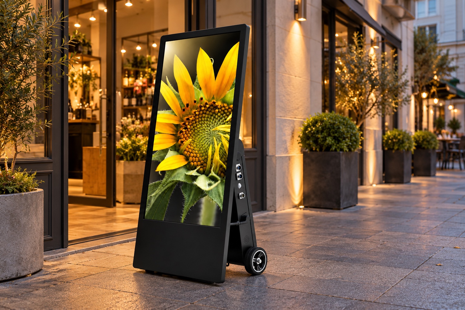 acko-battery-43 — Před prodejnou, ilustrativní vizualizace