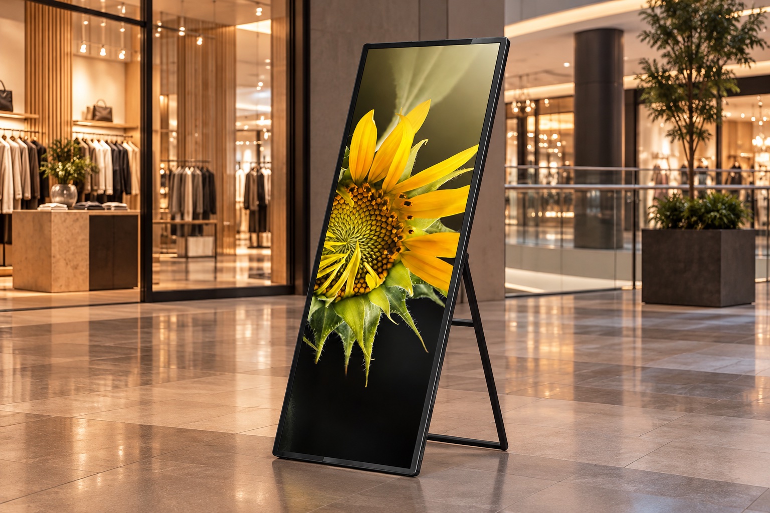 full-store-panel-led-75 — Nákupní centrum, ilustrativní vizualizace